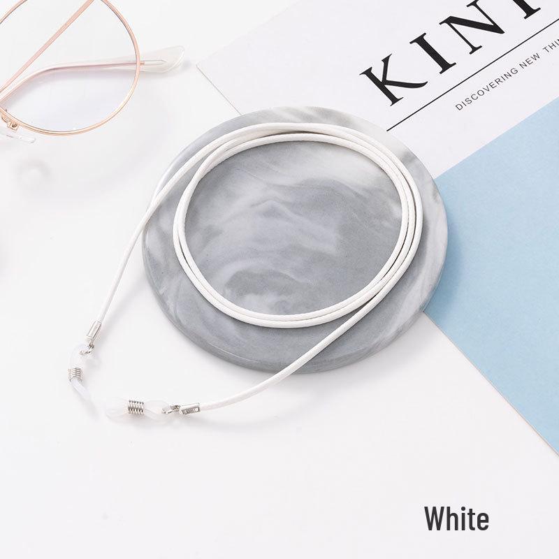 אופנה קוריאנית רצועת צוואר צבעונית מחוט שעווה למשקפי ראייה ומשקפי שמש, נגד החלקה