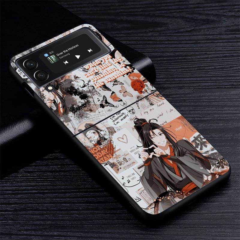 Mo Dao Zu Shi MDZS Manga Z Flip 7 Phnoe Case For Samsung Z Flip 6 5 4 3 5G Galaxy ZFlip7 ZFlip4 ZFlip5 ZFlip6 ZFlip3 Phone Cover