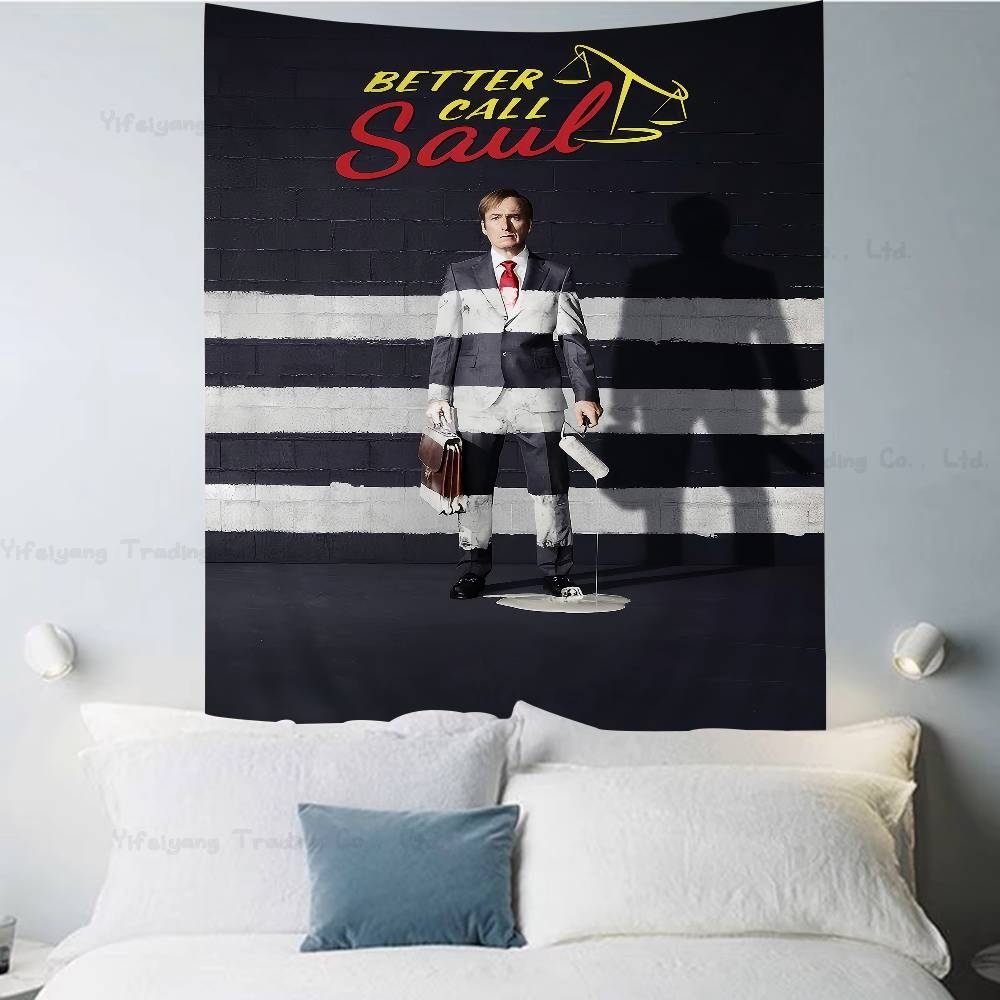 Better Call Saul TV Series Printed Large Wall Tapestry Hanging Tarot Hippie Wall Rugs Dorm Home Decor