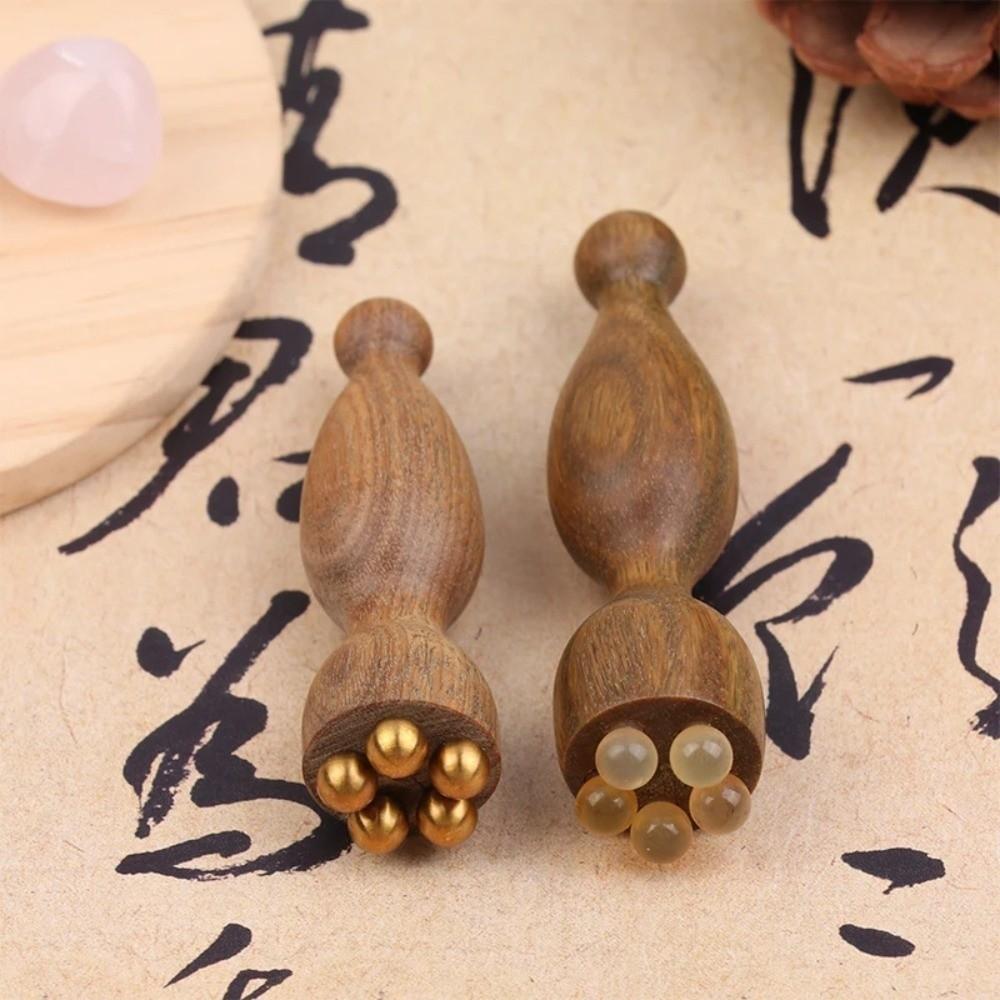 Forme de Gousse de Lotus Gousse de Lotus Masseur Bâtons de Massage Soin de la Peau Outil Gua Sha Massage du Visage Outils de Massage du Visage Outils de Beauté