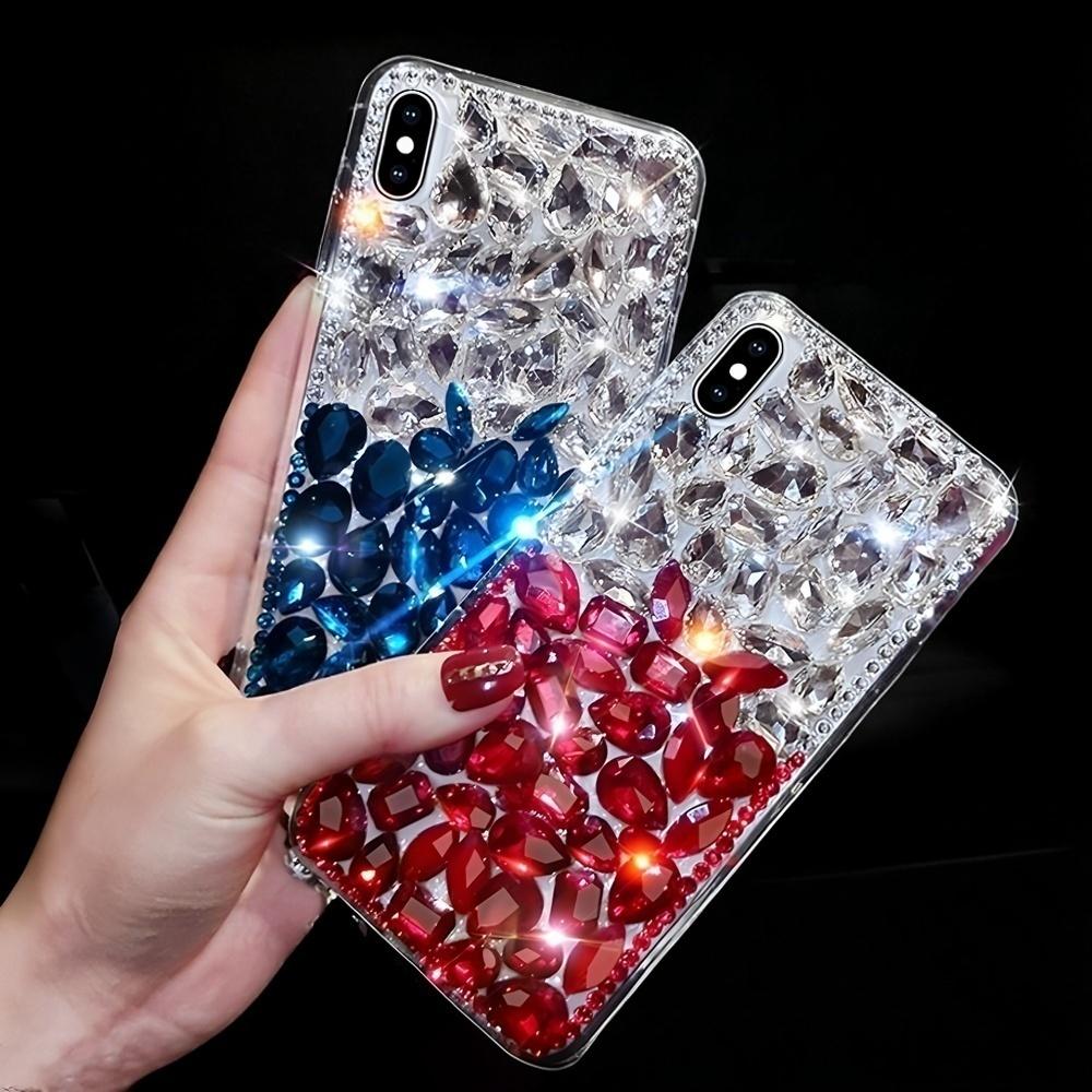 Glitter Rhinestone Crystal Diamond Phone Case For XiaoMi Poco X7 Pro 5G X6 X5 X4 X3 Bling Gemstone Cover