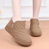 2025 New Snow Boots Winter Velvet Thickened Comfortable Warm Cotton Shoes Casual Non-slip Boots Short Women's Cotton Shoes