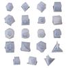 DIY Crystal Epoxy Mold Dice Fillet Shape Multi-spec Digital Game High Mirror Silicone Mould Making Accessories