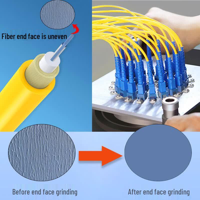 LanYoo 5-inch Diamond Fiber Optic Polishing Sandpaper