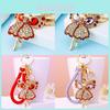 Sparkling Ballet Angel Keychain Adorable Metal Cute Bag Charm Accessory Gift For All Occasions