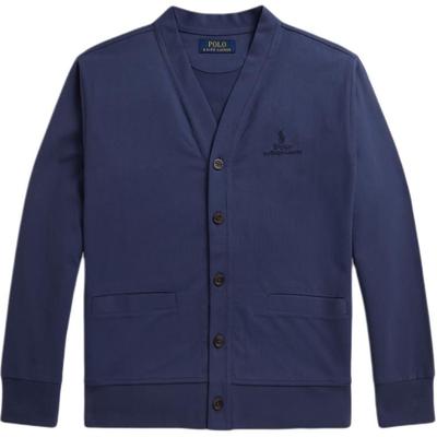Polo Big Pony Cotton V-Neck Iconic Pony Cardigan Kids Sweater CWPOKNIY7620010-410