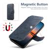 SUTENI Q-05 For iPhone 14/13 Wallet Case 2 in 1 Detachable Leather Flip Phone Cover with Stand
