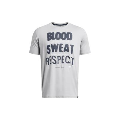 Letter Print Crew Neck Loose Short Sleeve T-Shirt Men Tops Gray 1383304-011