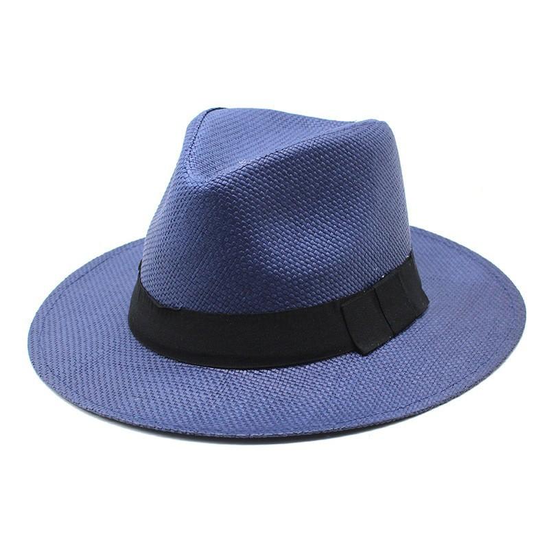 Men And Women Straw Hat Top Hat Jazz Hat Sun Hat Outdoor Sun Protection Shade Beach Hat Jz-025