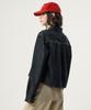 UNKNOWN PLANET Pocket Crop Denim Shirt Indigo