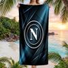 Asciugamano da Spiaggia Asciugatura Rapida in Microfibra Assorbente Portatile da Viaggio per Nuoto con Stampa SSC Napoli