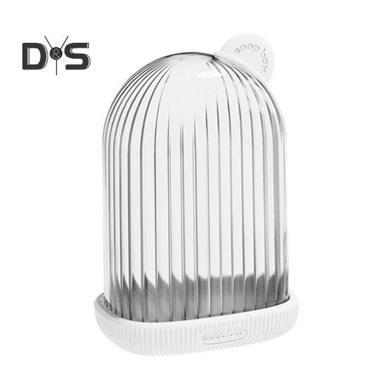 

Дорожная мыльница с поддоном для слива, устойчивая к протечкам многоцелевая мыльная емкость, переносная мыльница с крышкой белый