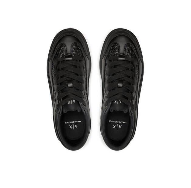 Мужские кроссовки Armani Exchange Xux193 xv908 k001 чёрные