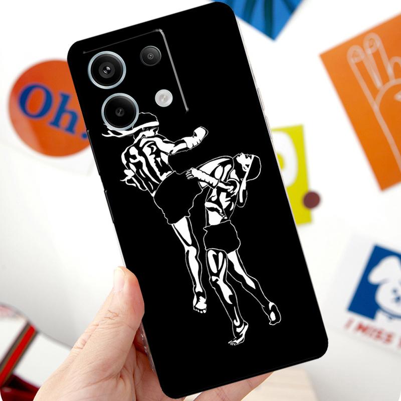Muay Thai Fight Boxing Funda For Xiaomi Redmi Note 14 Pro 10 11 12 13 Pro 11S 12S Case For Redmi 15 14C 12C 10C 13C