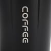 380ml Capacity Stainless Steel Coffee Cup Leakproof Lid Thermal Travel Mug  Car Use