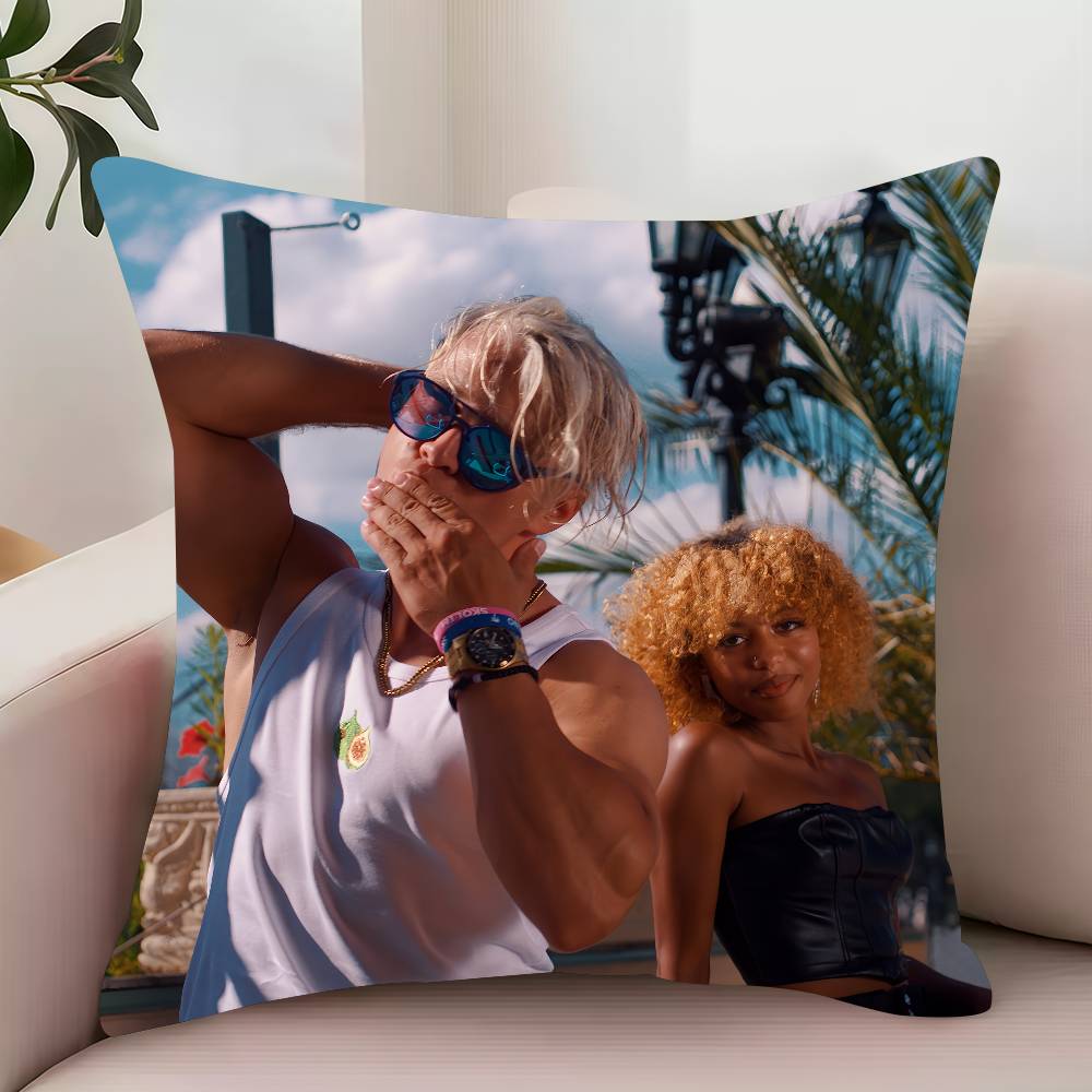 S-Skolim Krol Latino  Pillow Case Decor Protective Covers Comfortable Soft for Sofa Living Room Home Office