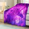 Galaxy Unicorn Blanket Soft Fleece Throw Fantasy Design Kids Room Decor Dreamy Home Decoration