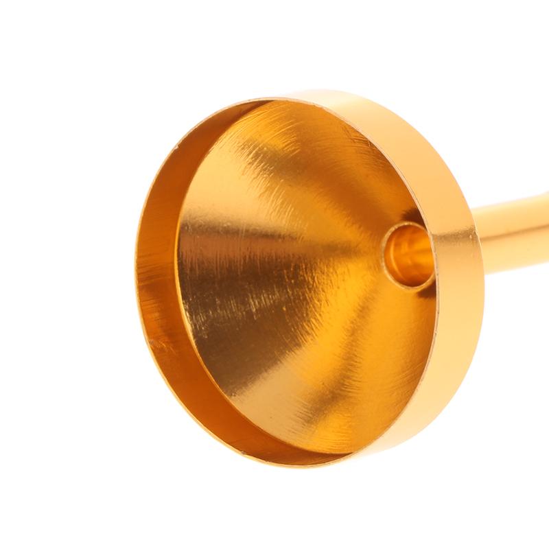 10Pcs Mini Metal/Plastic Aluminum Funnel Small Funnels For Perfume Mini Liquid Essential Oil Funnels Empty Bottle Packing Tools