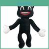 Soft And Cuddly Black Cartoon Cat Plush Toy Ideal For All Ages Holiday Gifts