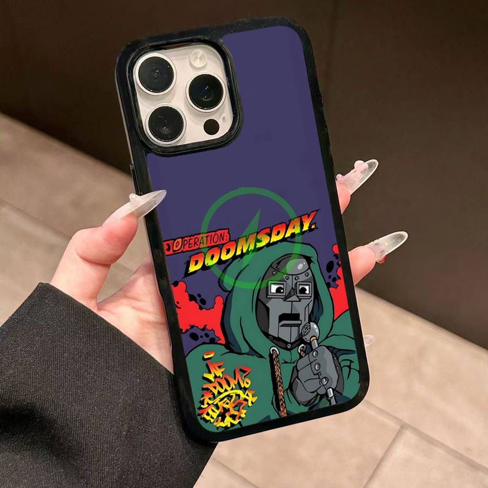 M-MF Rapper D-DOOM Magnetic Wireless Phone Case For IPhone 17 16 15 14 Plus 13 12 11 Pro Max