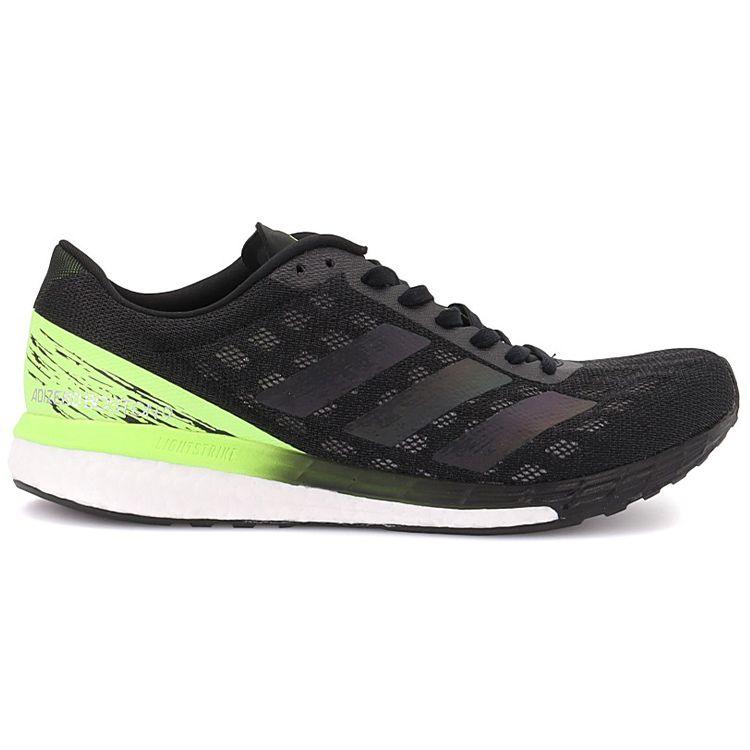 Adidas Adizero Boston 9 Black Signal Green Men Sneakers Core-Black EG4657