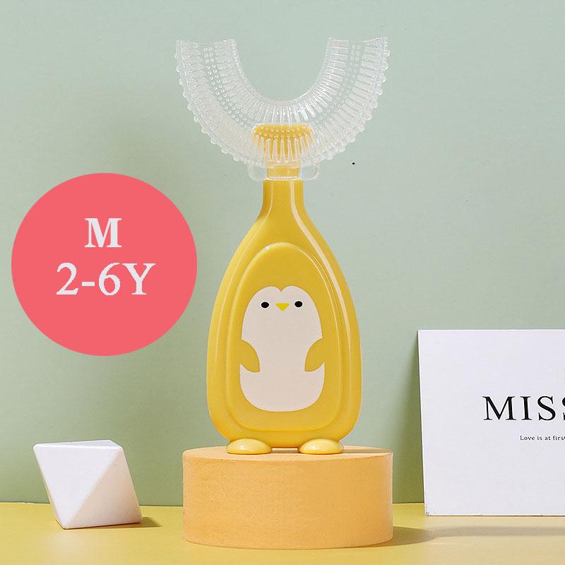 Children's Toothbrush Baby U-shaped Toothbrush Soft Silicone Teethers Newborn Brush Kids Teeth Oral Care Cleaning Health