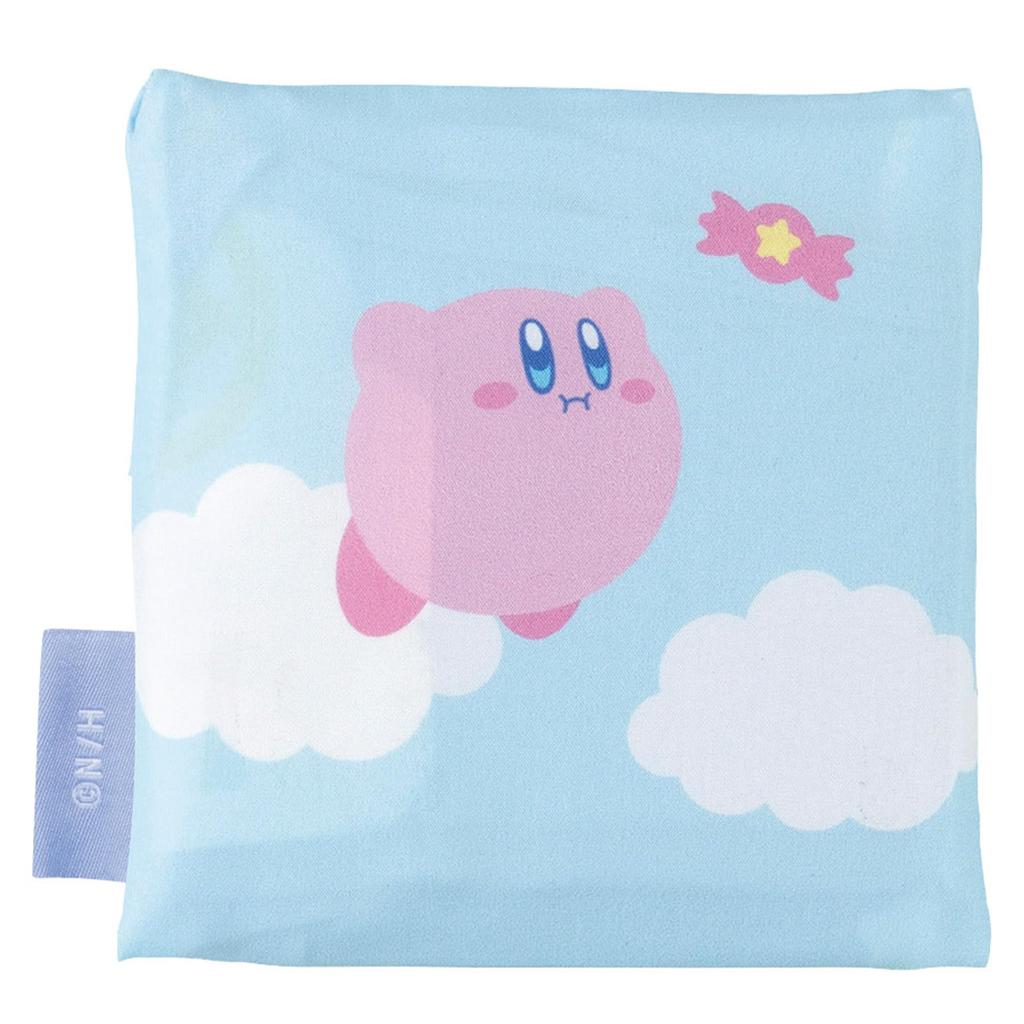 Marushin Eco Bag, Kirby's Dream Land Sweet Sky, H63.5xW40xD20cm (Folded: 12x12cm), Made with Recycled Polyester, Product Number: 4585011300