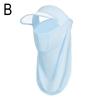 Summer Sunscreen Hat Quick Drying Fishing Trips Cap Face Neck Cover Sunshade Cap UV Resistant Visor Mask Designed For Outside Hat Sh Practical Use