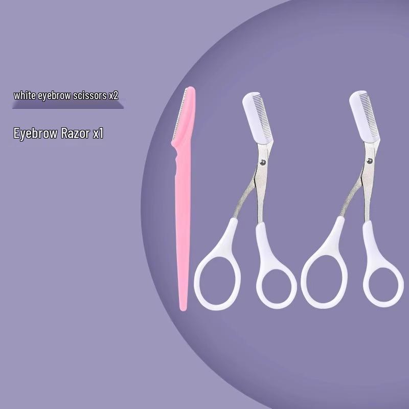 2025 New Folding Eyebrow Razor - Safe & Beginner-Friendly, Unisex Shaving Blade Full Set