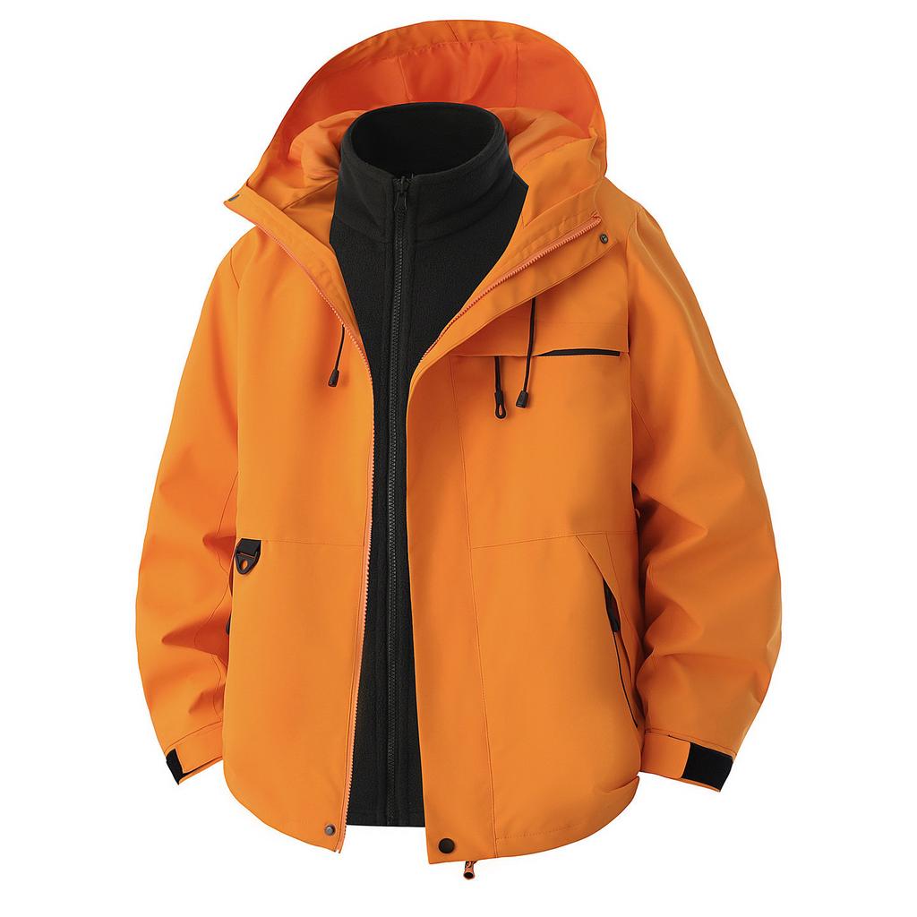 Autumn and Winter New Jacket Three-in-one Couple Outdoor Travel Jacket