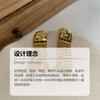 Heavy Industry Design Egyptian Sun God Eagle Head Fringed Stud Earrings Long Retro Exquisite High-End Earrings
