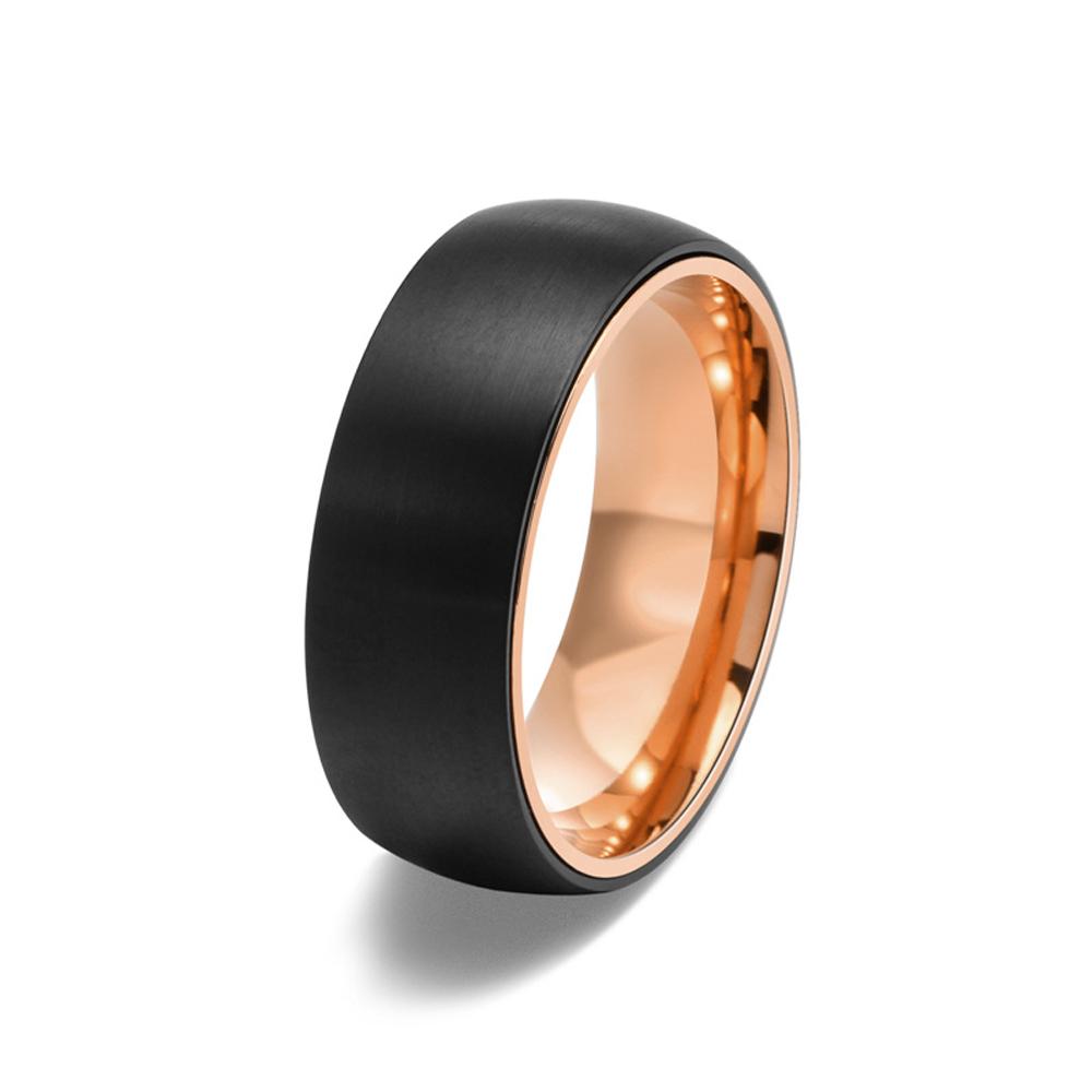 

Rotating Titanium Steel Ring for Men Modern Minimalist 8mm Flat Brushed Finish Spinner Jewelry Anti-Allergy Wedding Gifts 2025 12