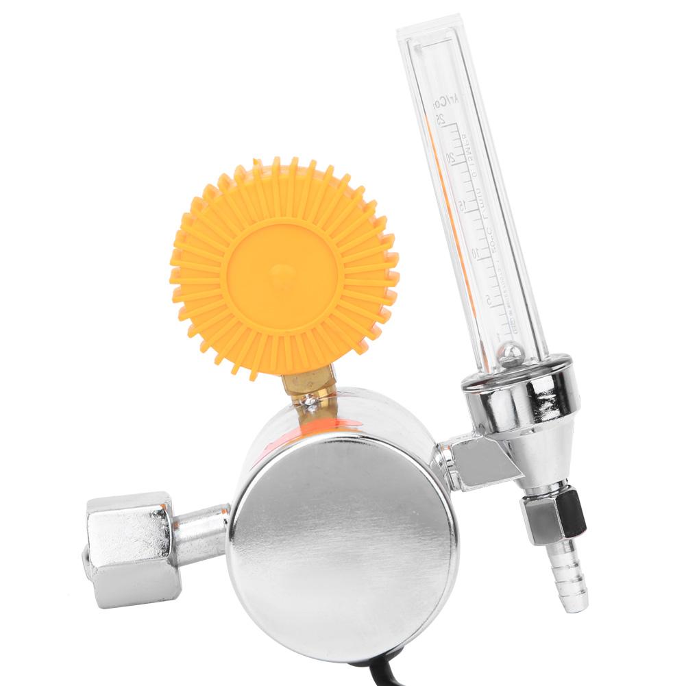 Carbon Dioxide Decompressor Heating Reducer Zinc Alloy Female Thread G58in