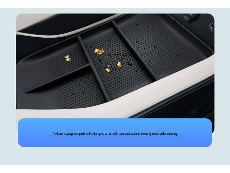Specialized Car Center Console Lower Storage Box for Model 25 – Interior Modification Accessory