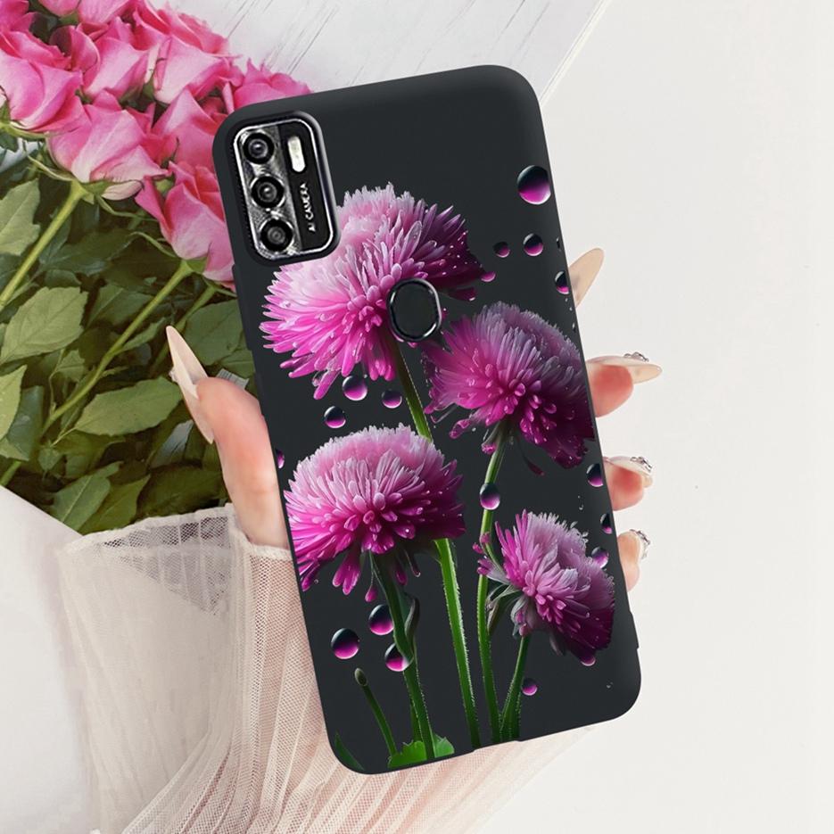For ZTE Blade A7s 2020 Case A7020 Cute Lion Fashion Painted Cover Soft TPU Matte Phone Case For ZTE Blade A7s 2020 BladeA7s Bags