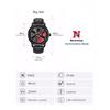 NS Men's Car wheel hub watch Minimalist Fashion Sports Watch Calendar Leather casual Quartz watch