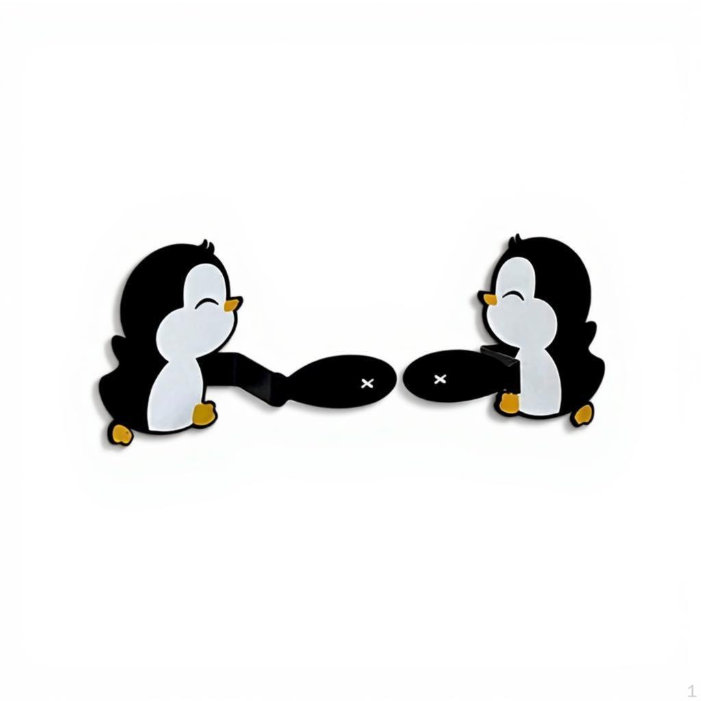 Storage Organizer, Fridge Side Box, Kitchen Holder Penguin