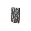 Dior Embroidered Classic Monogram Print Long Two-Fold Canvas Bag Card Holder Wallet Men Wallet Black 2ESCH138YSE_H05E