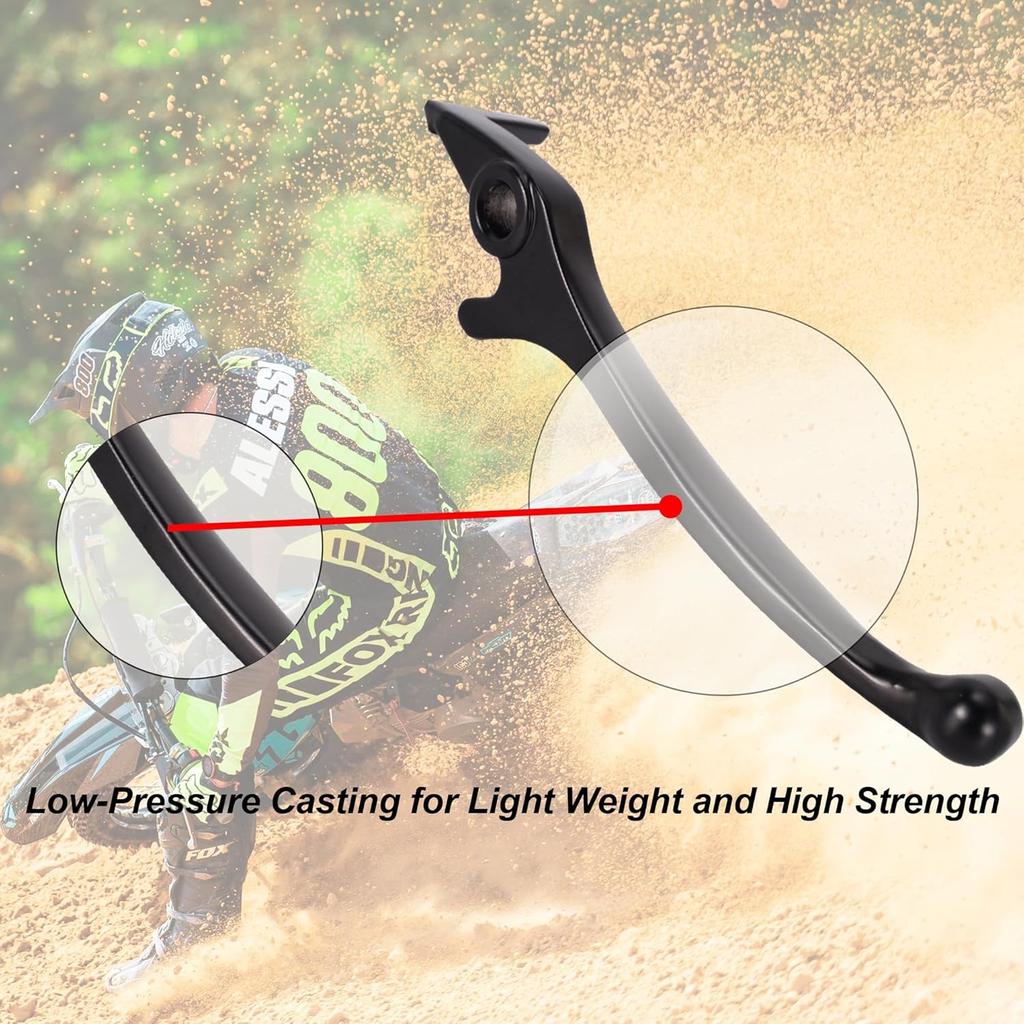 RUTU Right Disc Dirt Bike Brake Lever - Universal Motorcycle Brake Lever Handle - Compatible with Taotao Peace SunL JCL Atm50 Dirt Pit Bike 50cc 70cc