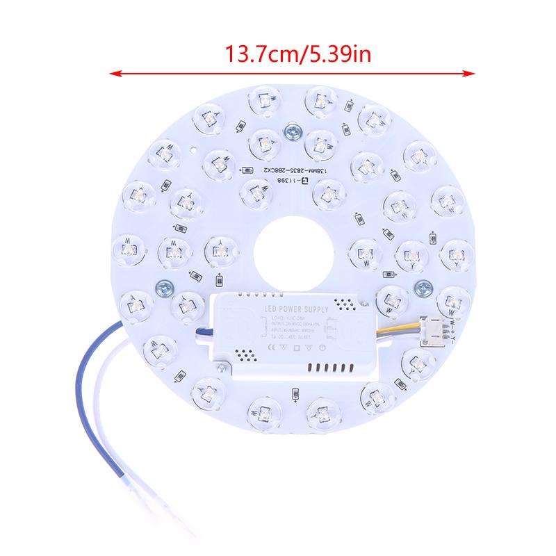 Fan Light Source Iralan Panel Led Bulb Chip Light Board Ac 85-265V Energy-Saving Circular Replaceable Led Light Source