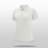 Summer Women's Ice Silk Sport Polo Shirt Zipper Stand Up Shirt