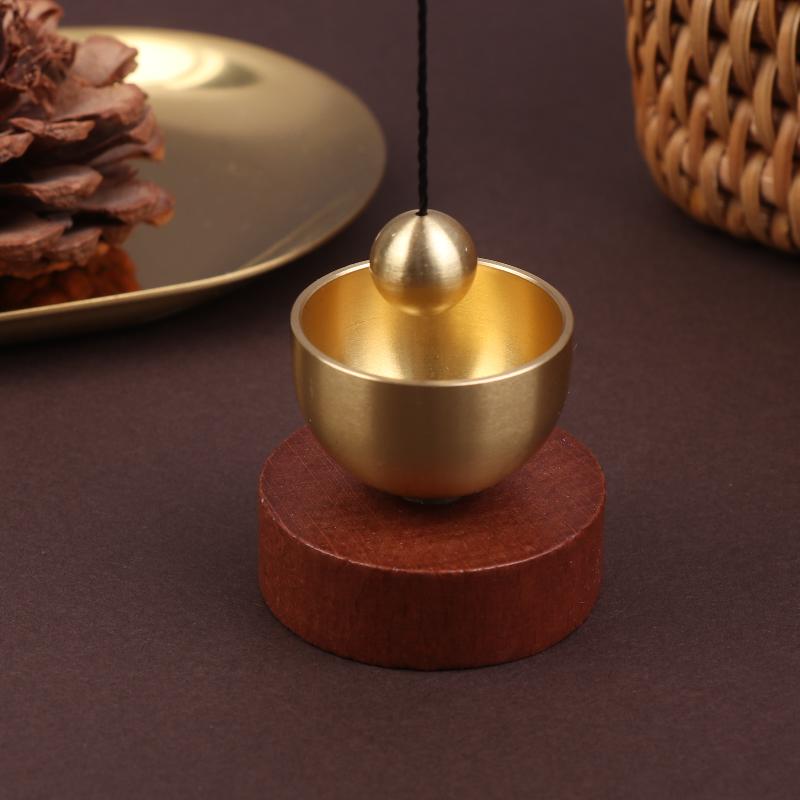 Sada meditačních mís přenosná mini meditační zvuková mísa pro jógu meditaci léčení čaker samoregulaci dekompresi