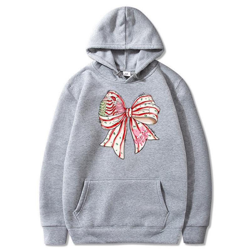 Autumn/Winter Couple's Printed Christmas Hoodie for Men and Women