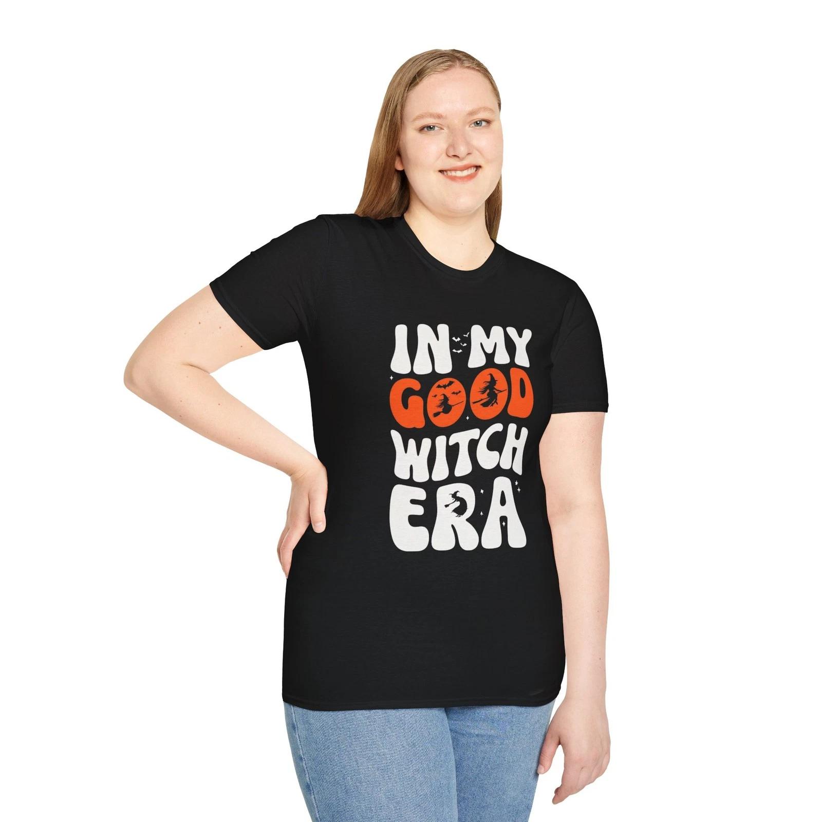 Halloween Witch Era T-Shirt, Spooky Season Tee, Good Witch Shirt, Unisex 3XL