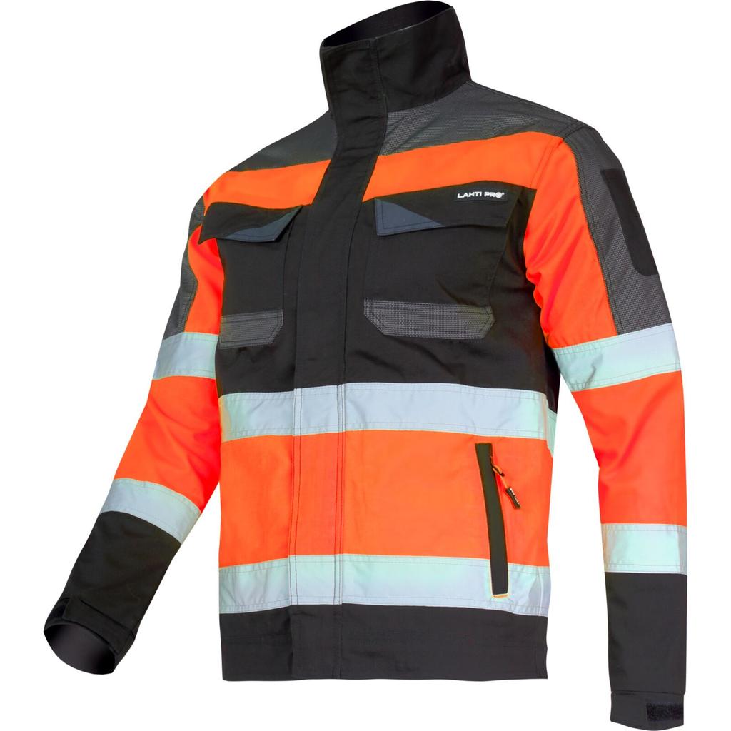 Warning Jacket Black and Orange, "", Ce, Lahti