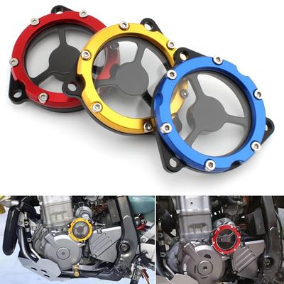 New 1Pcs CNC Starter Idle Gear Cover For DRZ400S/400E/400SM/ 450 Motorcycle Crankcase Cap Accessories