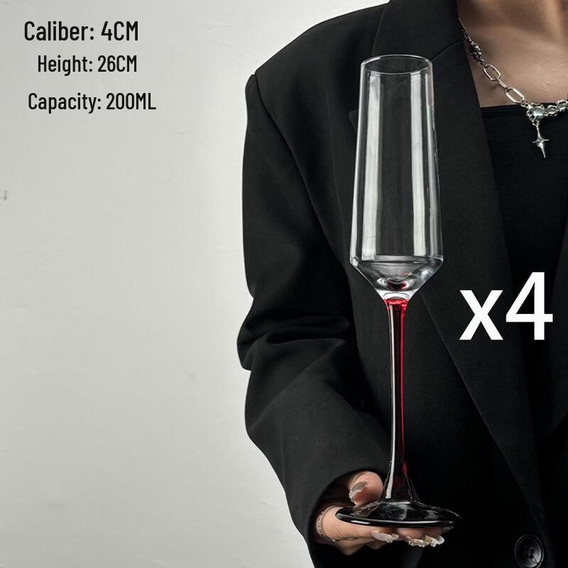 Qiwei French Style All-Purpose Stemmed Glass