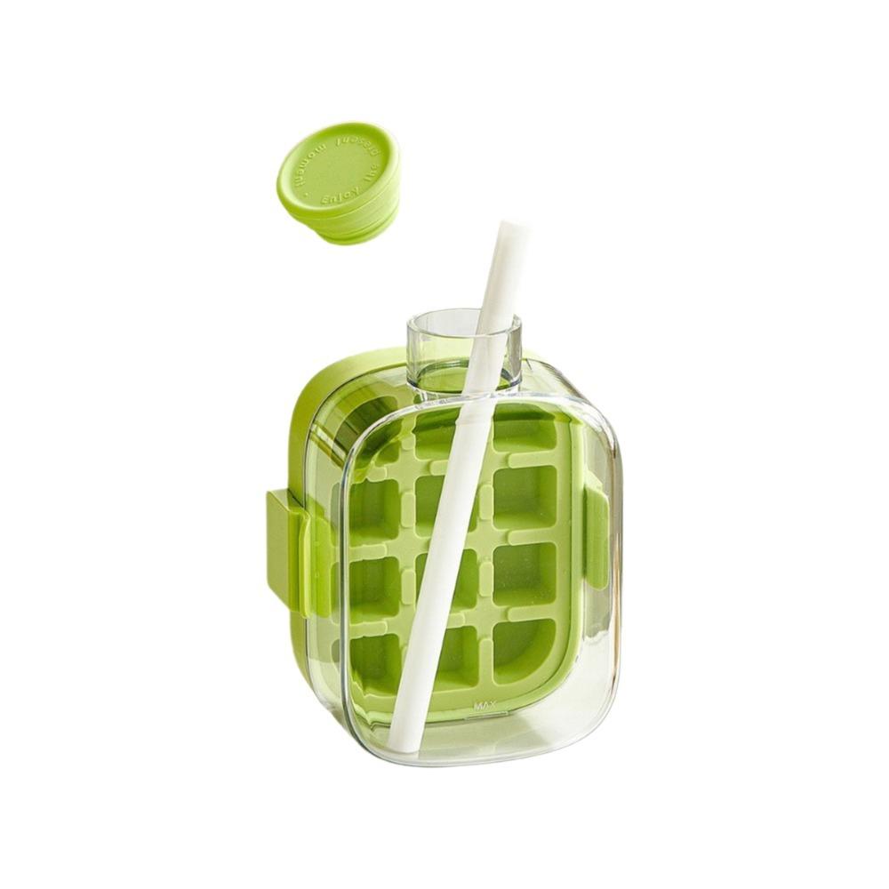 No Touch Design Ice Cube Mold Press Type Ice Make Bottle Cooling Cup Water Bottle  Whiskey Drinks