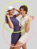 Juyitang Women's Quick-Dry Breathable Yoga Tops - Summer Short-Sleeve Fitness Sportswear