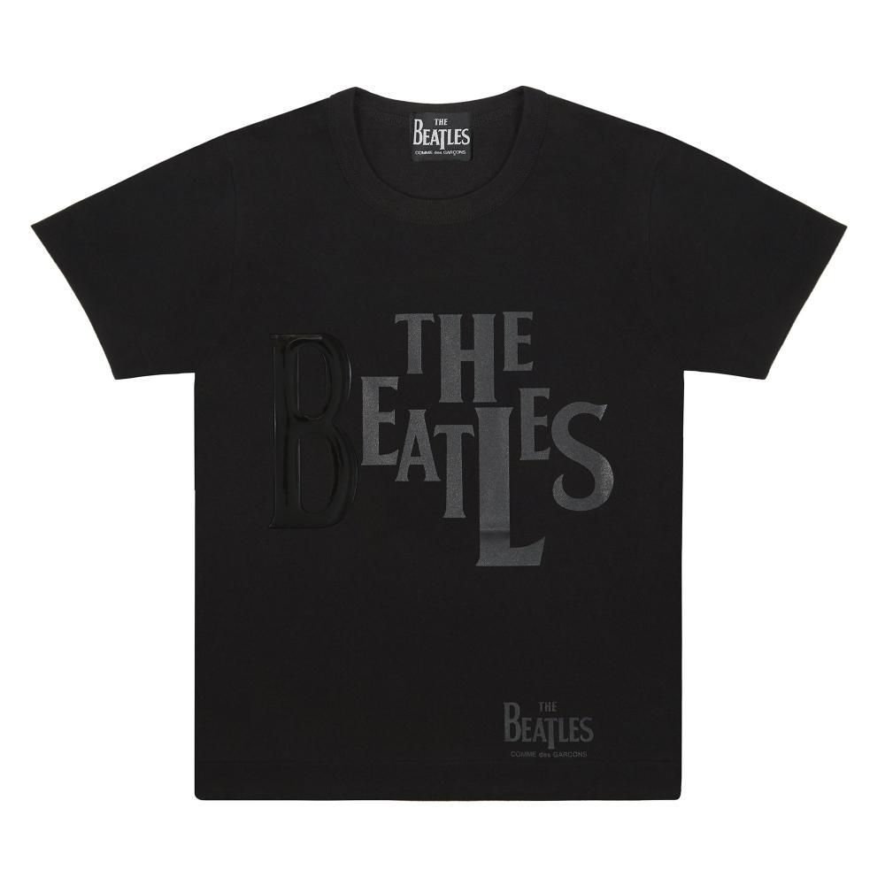 

Футболка с резиновым принтом The Beatles CDG, черная VT T002 051 S